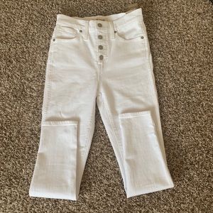 Madewell 10” High Rise Skinny Crop